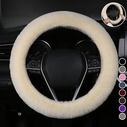Rynx | Universal Plush Car Steering Wheel Cover