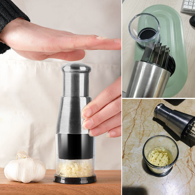 Rynx | Crushio - Effortless garlic press for quick and residue-free kitchen preparation