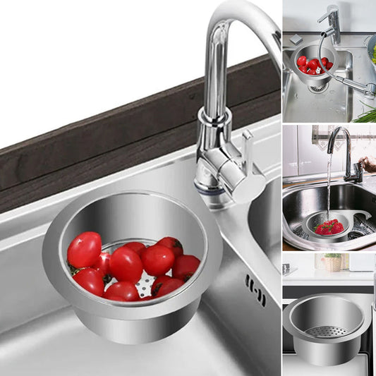 Rynx | Stainless Steel Swan Sink Drain Basket