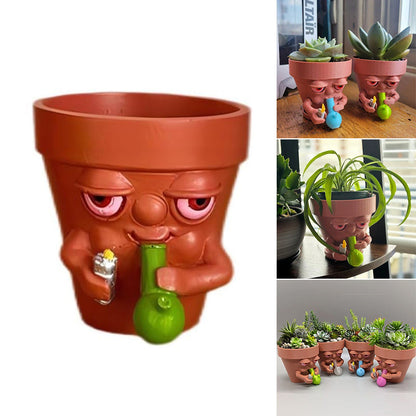 Rynx | Creative smoking flower pot