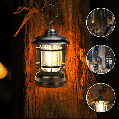 Rynx | VintageGlow - Portable Retro Camping Lamp