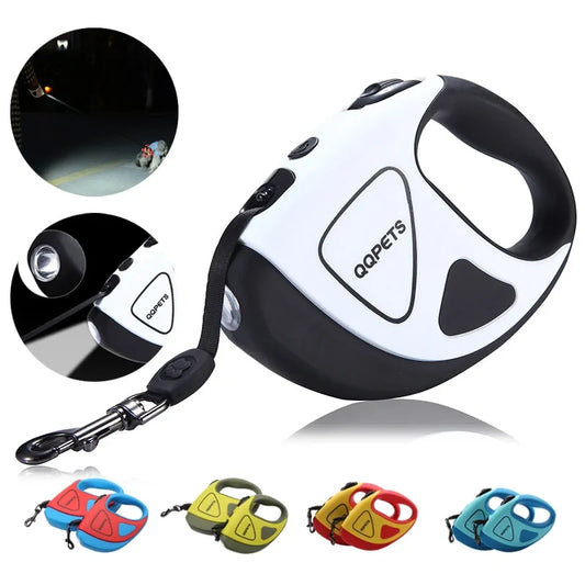 RYNX | Luxury LED Retractable Dog Leash with Ergonomic Grip
