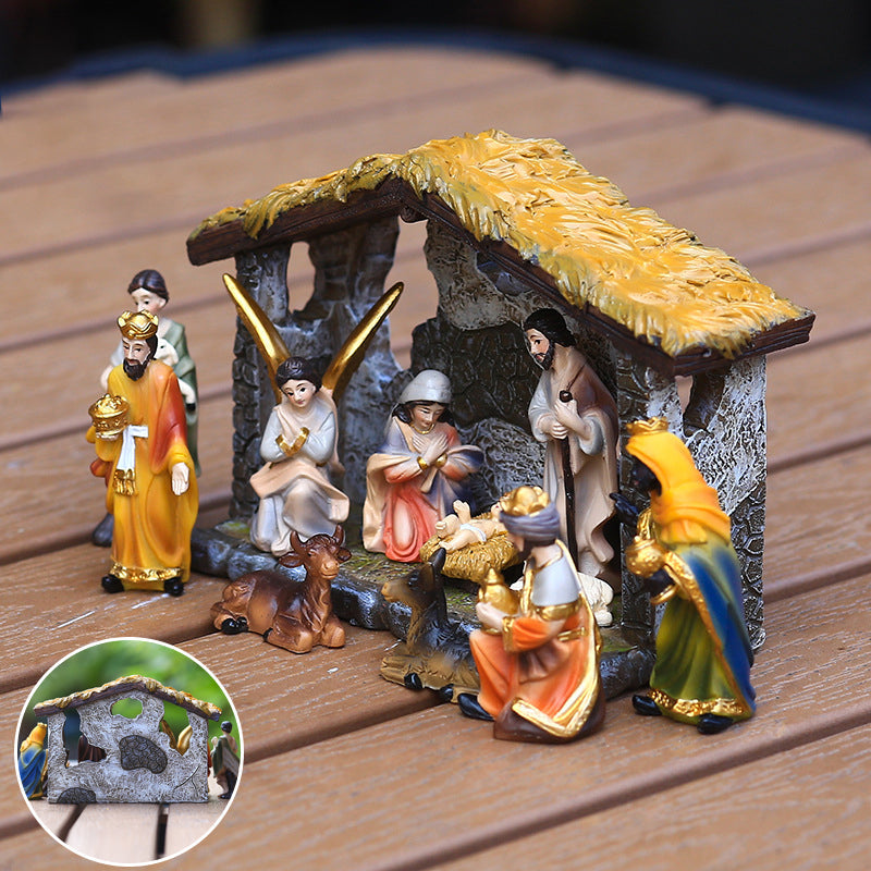 Rynx | Nativity scene figures set