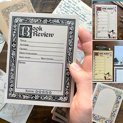 Rynx | Stationery of the medieval notepad series