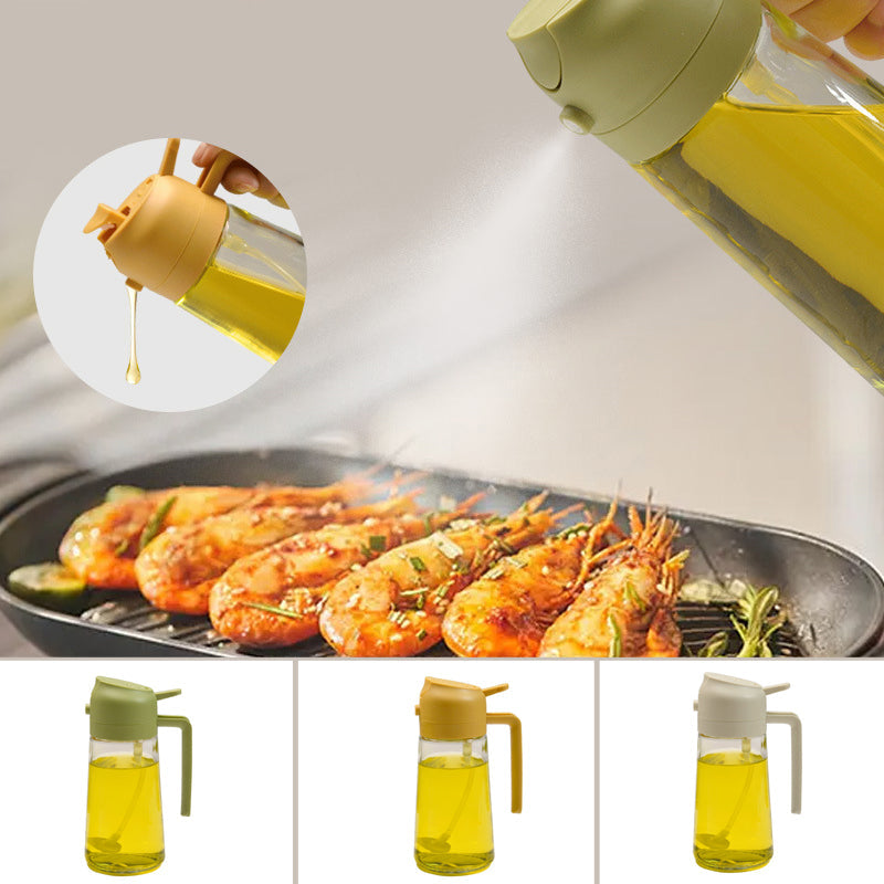 Rynx | 2-In-1 Glass Oil Spray and Dispenser