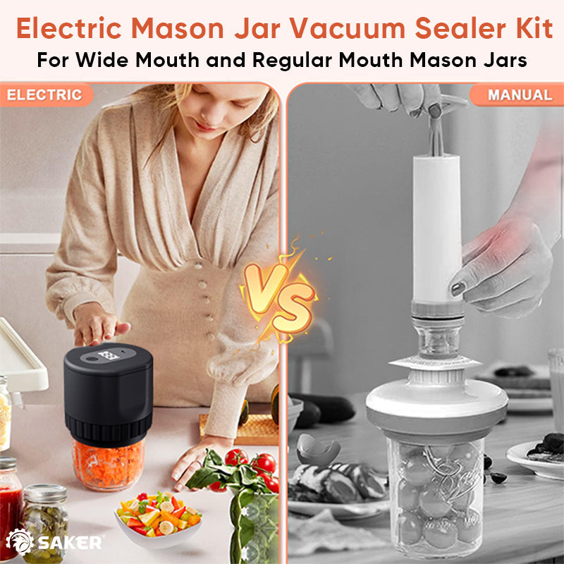 Rynx | Electric vacuum sealer for jars