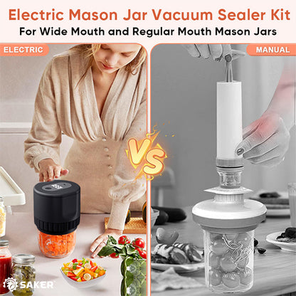 Rynx | Electric vacuum sealer for jars