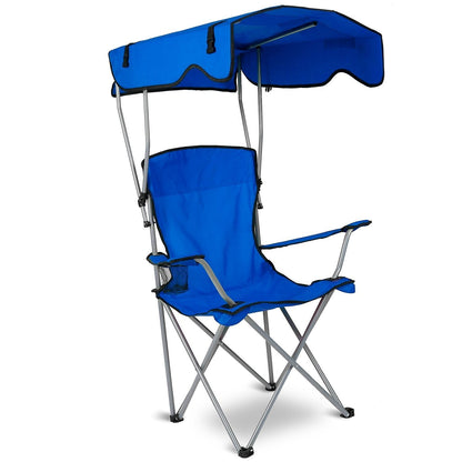 Rynx | Foldable Beach Cape Chair Sun Protection with Cup Holder