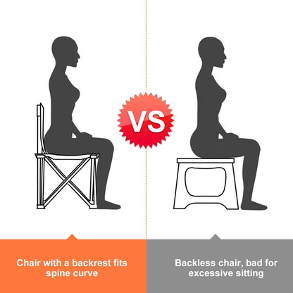 Rynx | Foldable Beach Cape Chair Sun Protection with Cup Holder