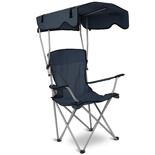Rynx | Foldable Beach Cape Chair Sun Protection with Cup Holder