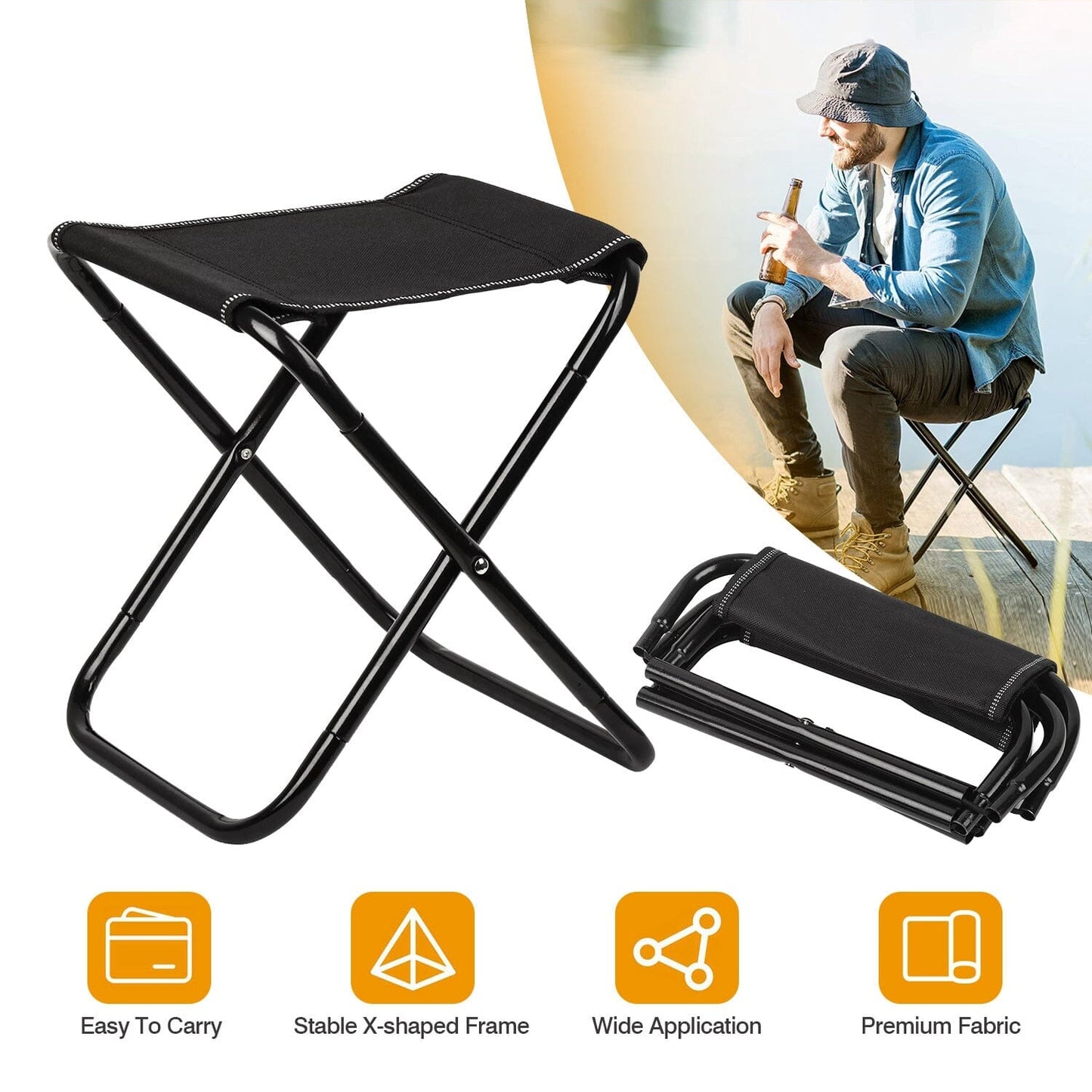 Rynx | Foldable Camping Chair Portable Travel Chair