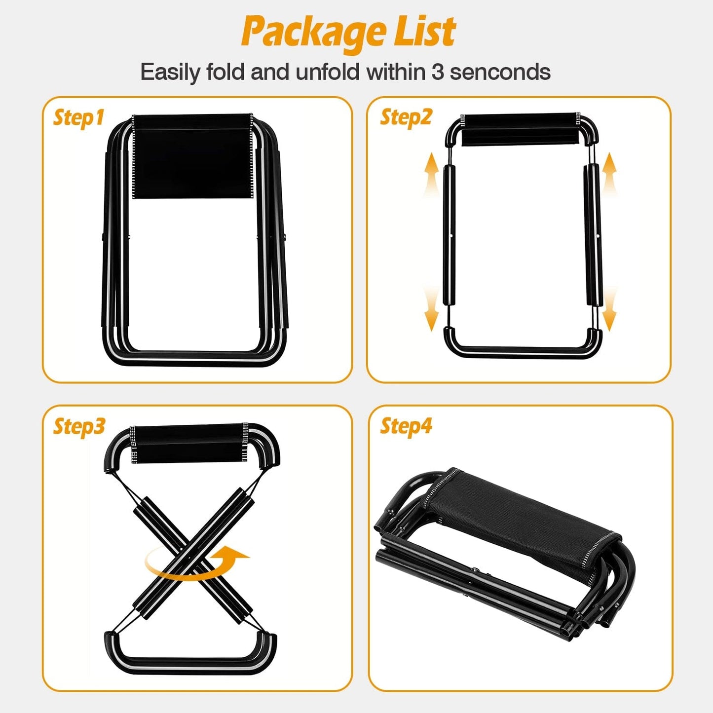 Rynx | Foldable Camping Chair Portable Travel Chair
