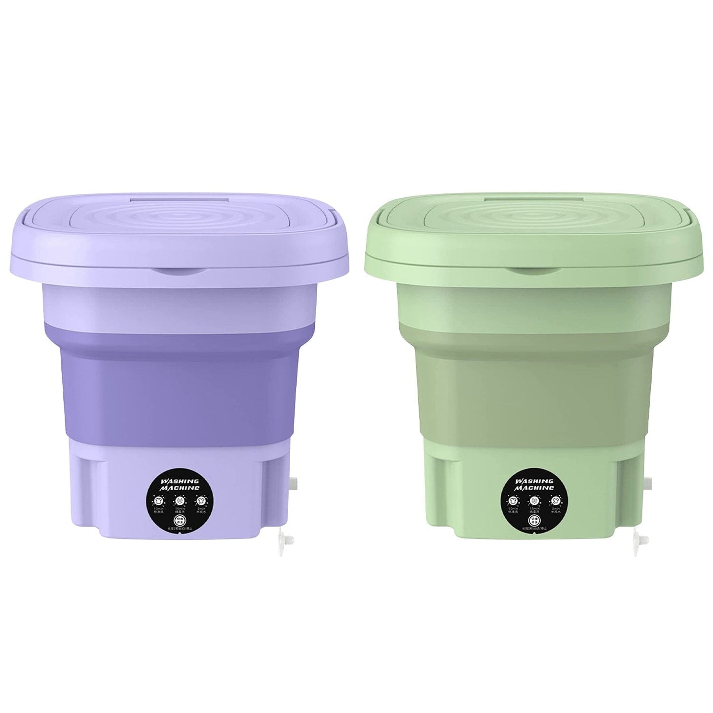Rynx | Foldable Washing Machine with Removable Drain Basket