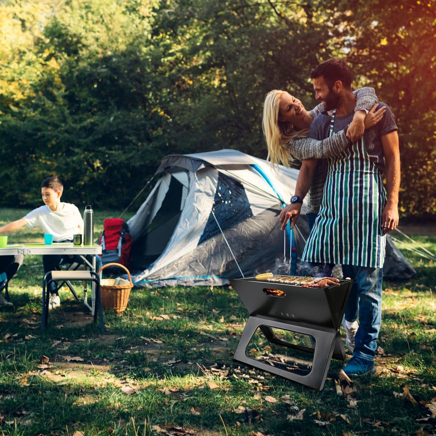 Rynx | Portable Foldable BBQ Grill