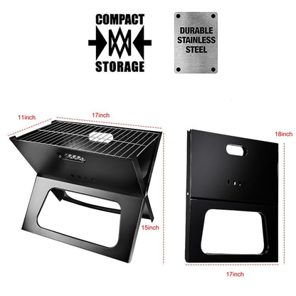 Rynx | Portable Foldable BBQ Grill