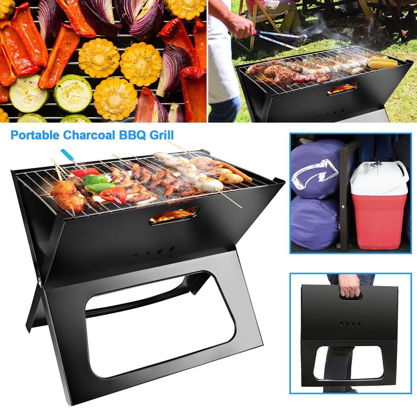 Rynx | Portable Foldable BBQ Grill