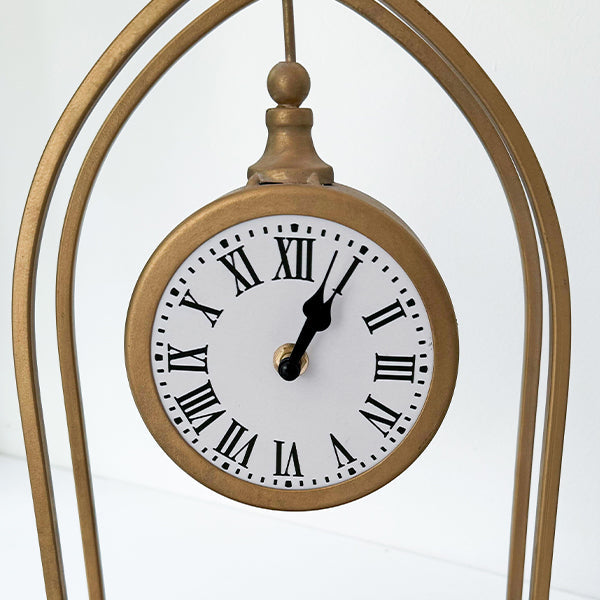 Rynx | Arc-shaped table clock