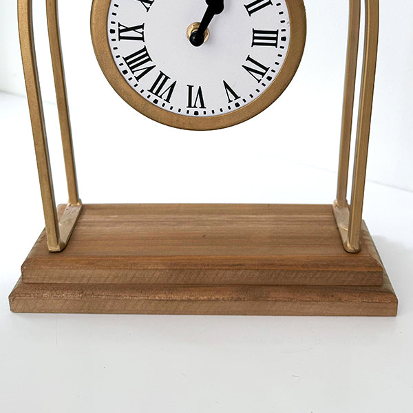 Rynx | Arc-shaped table clock