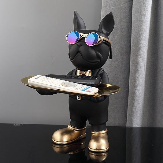 Rynx | FrenchPaw™ French Bulldog Statue | Modern Decorative Figure for Home & Office | Stylish Animal Statue