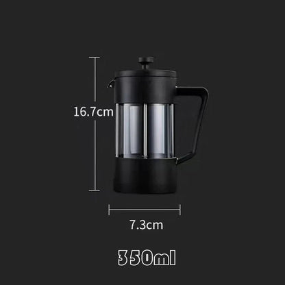Rynx | French Press Coffee Maker - Borosilicate Glass - Perfect Taste - Sustainable Design
