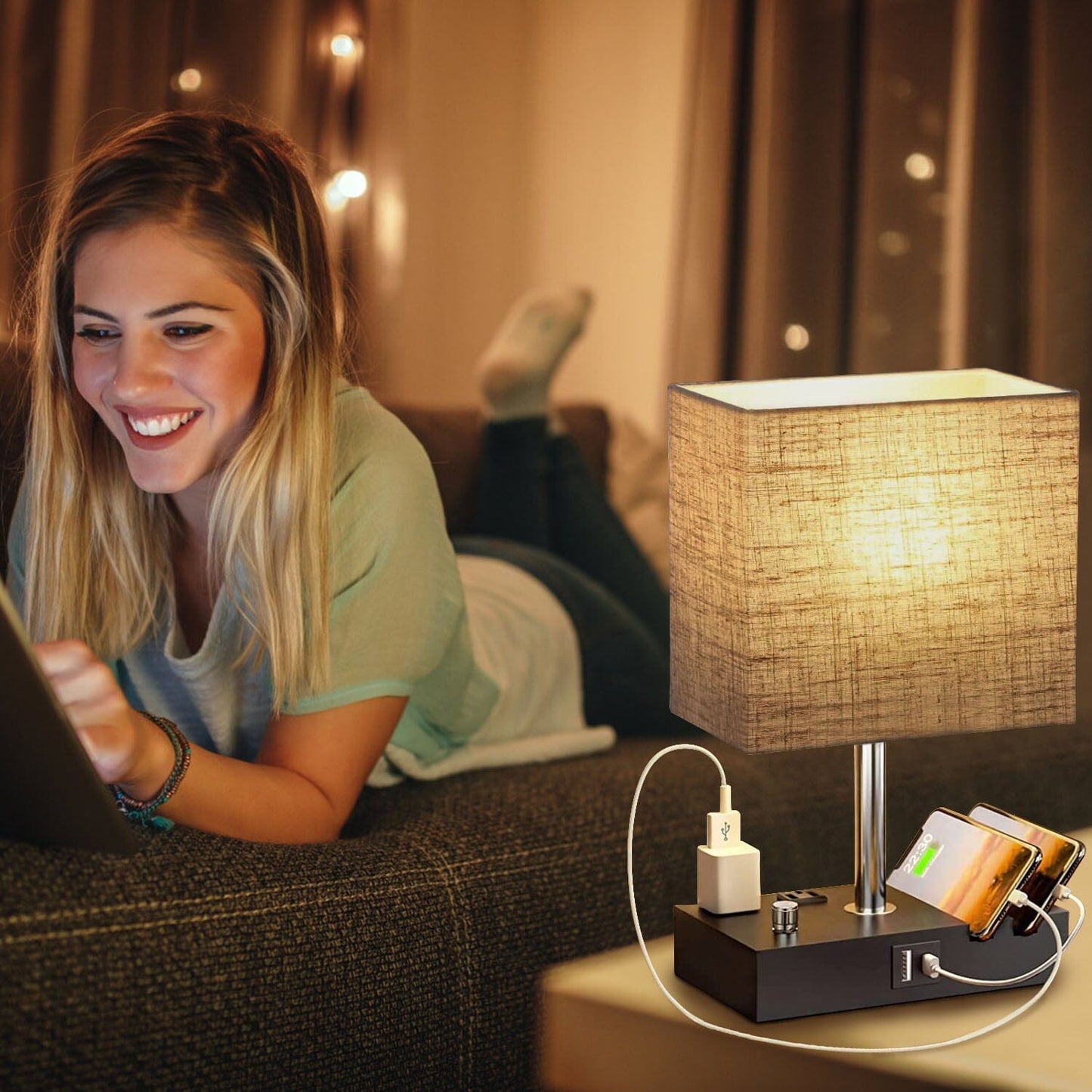 Rynx | Fully Dimmable Table Lamp