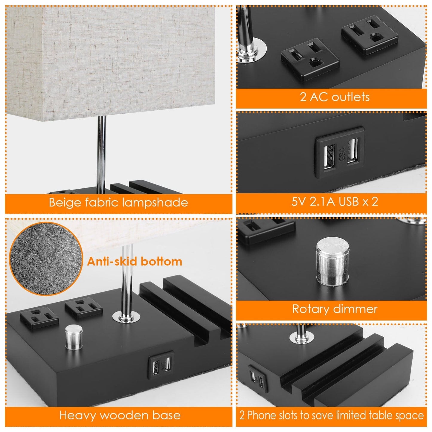 Rynx | Fully Dimmable Table Lamp