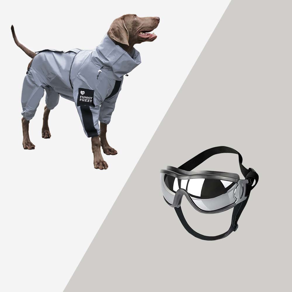RYNX | Reflective All-Weather Waterproof Cool Dog Accessory Raincoat