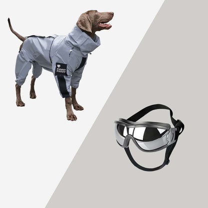 RYNX | Reflective All-Weather Waterproof Cool Dog Accessory Raincoat