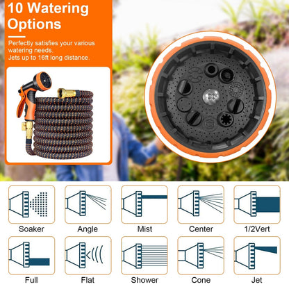 Rynx | Garden Hose Watering Kit with Spray Nozzle