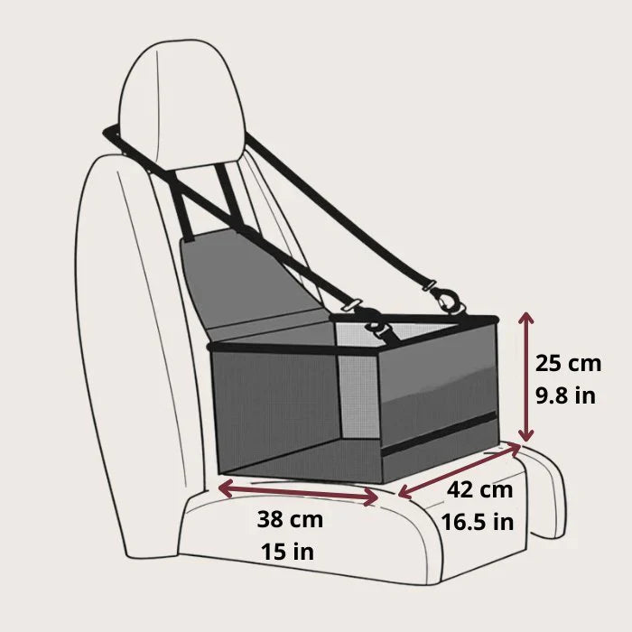 Rynx | ComfyPaws Car Seat