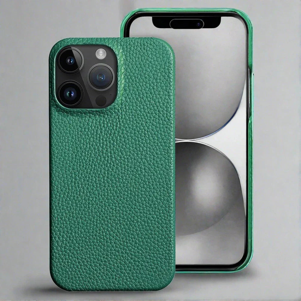 RYNX | Genuine Leather Case Shockproof Case Of Luxury Engraved Leather