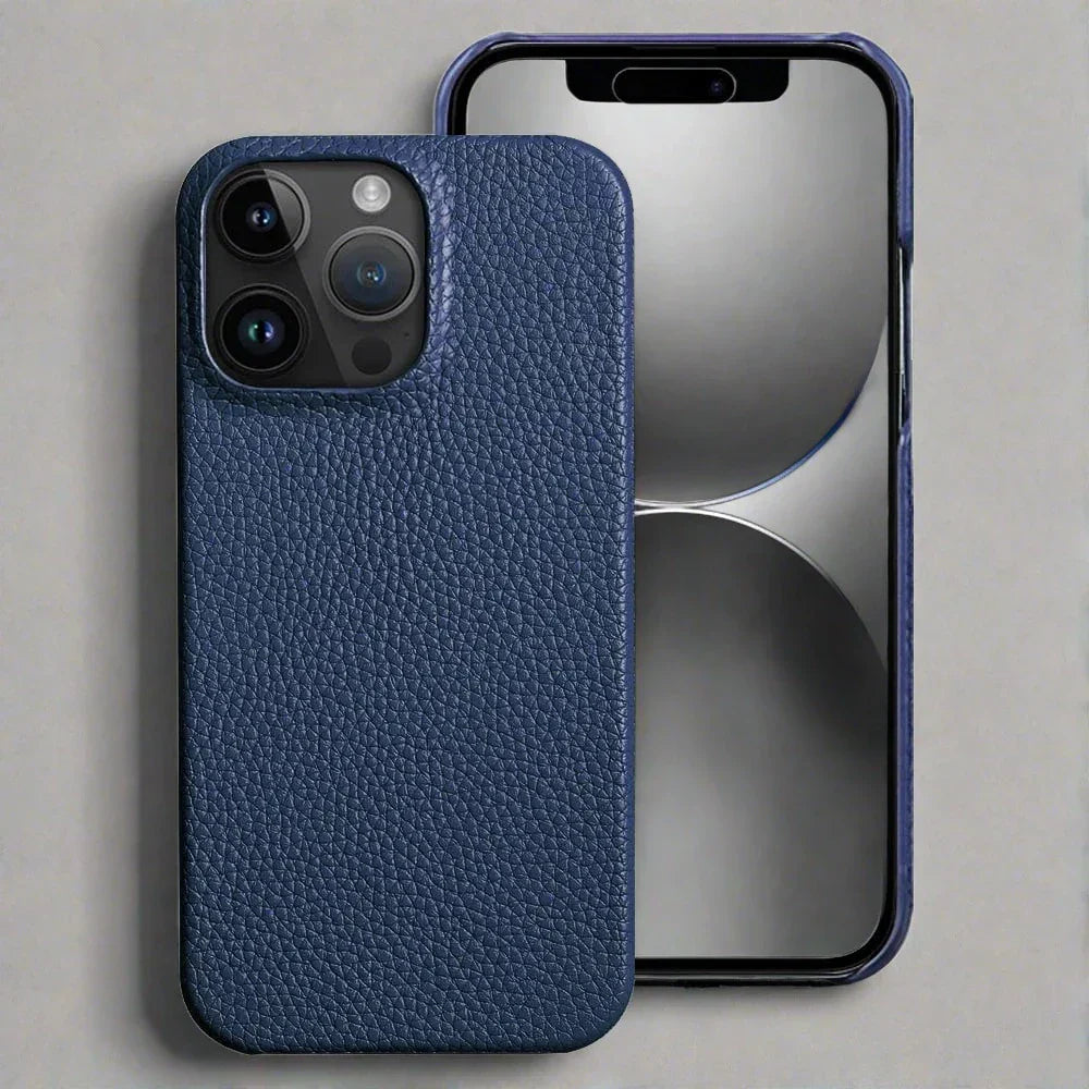 RYNX | Genuine Leather Case Shockproof Case Of Luxury Engraved Leather