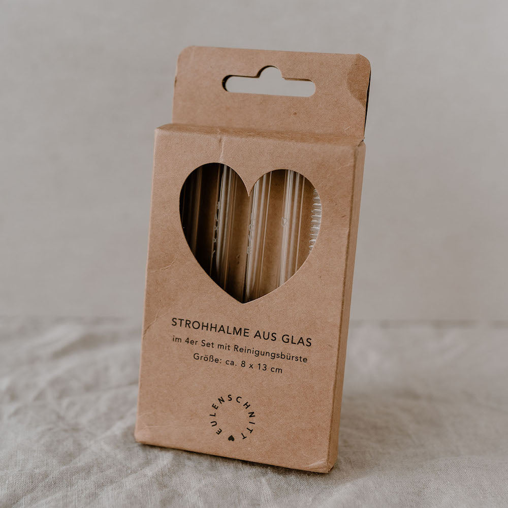 Rynx | Drinking Straws Hello Love 4-Piece Set White