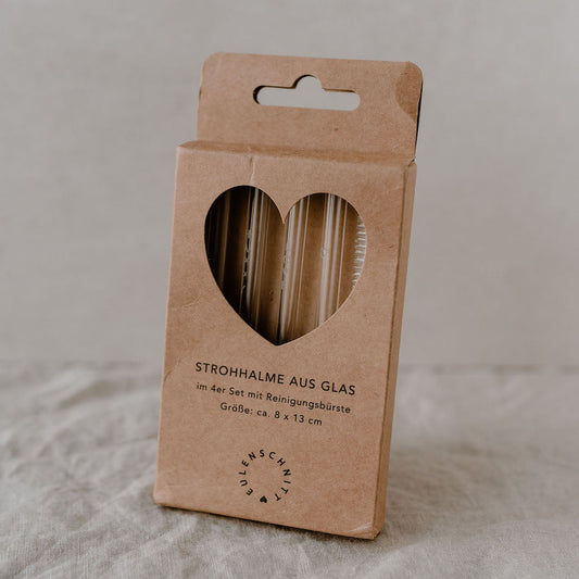 Rynx | Drinking Straws Hello Love 4-Piece Set White