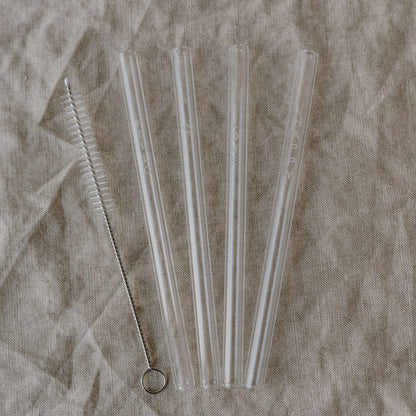 Rynx | Drinking Straws Hello Love 4-Piece Set White