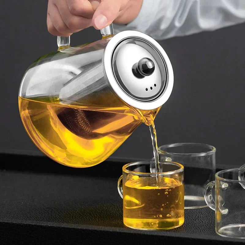Rynx | Glass Teapot - Tea Filter Infuser For Perfect Tea