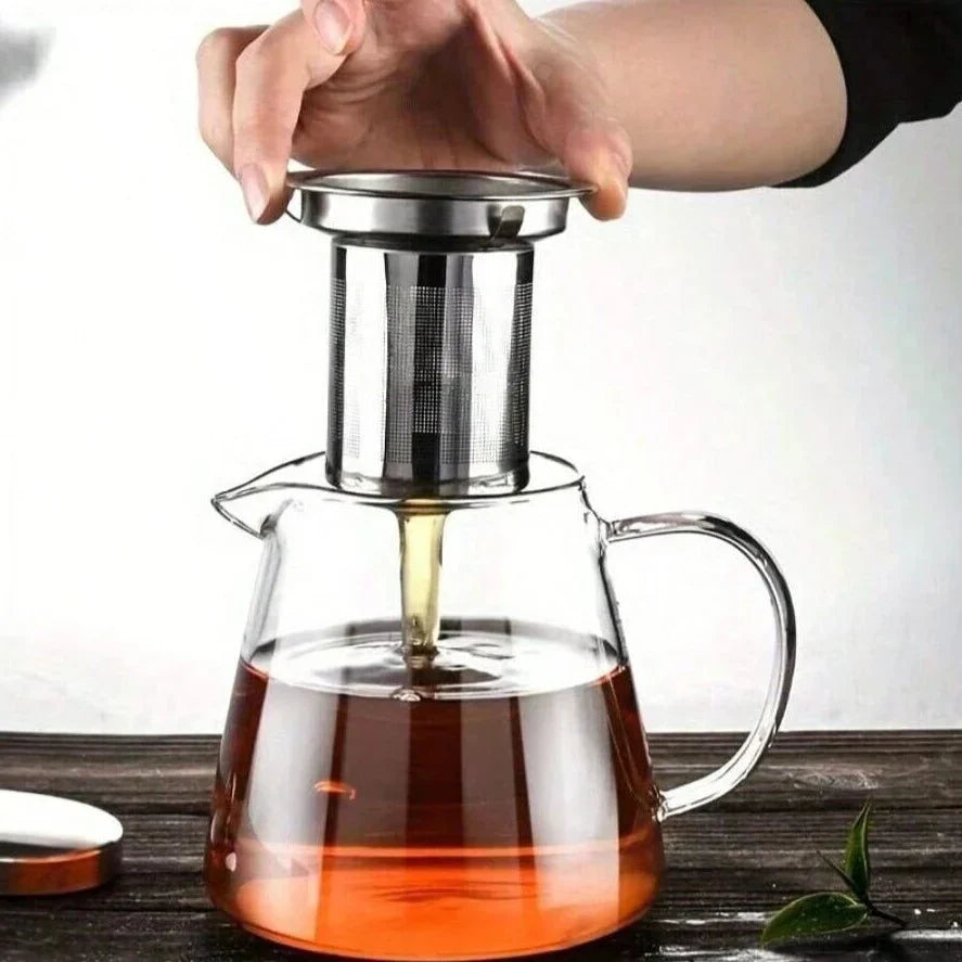 Rynx | Glass Teapot - Tea Filter Infuser For Perfect Tea