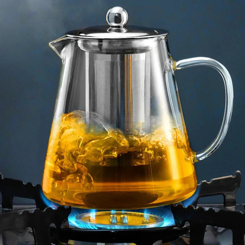 Rynx | Glass Teapot - Tea Filter Infuser For Perfect Tea