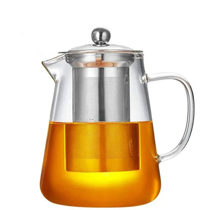 Rynx | Glass Teapot - Tea Filter Infuser For Perfect Tea 1300ML