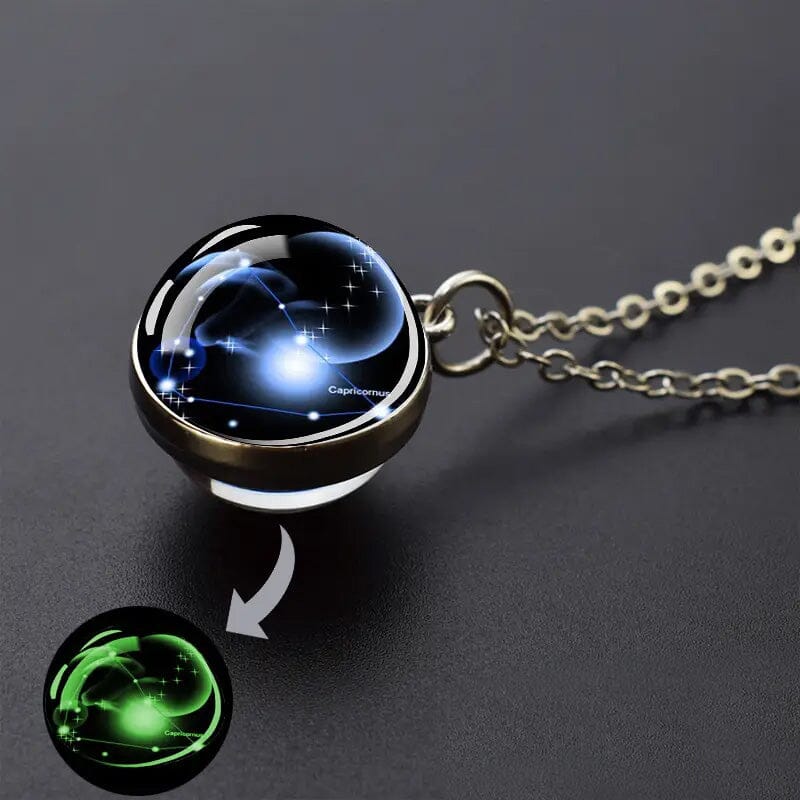 Rynx | Glow-in-the-dark Zodiac Pendant Necklace