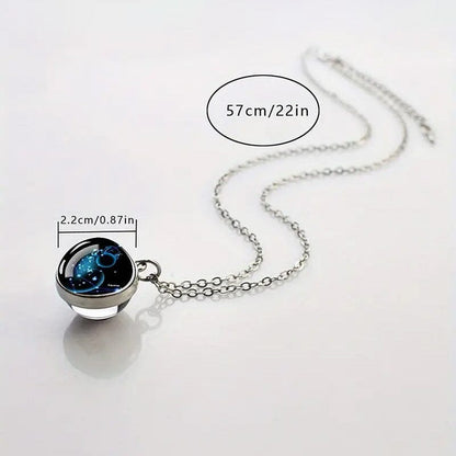 Rynx | Glow-in-the-dark Zodiac Pendant Necklace