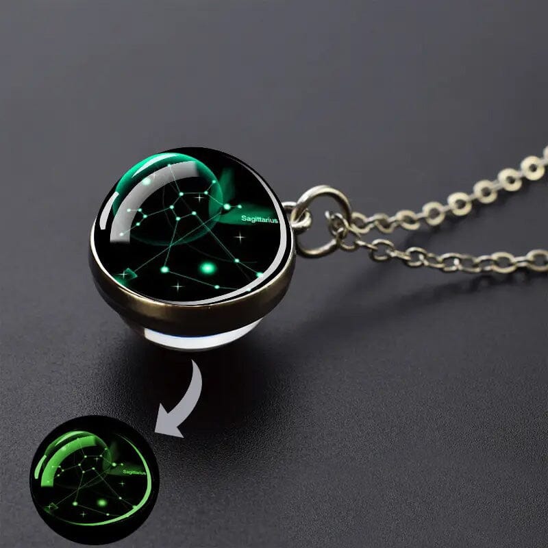 Rynx | Glow-in-the-dark Zodiac Pendant Necklace