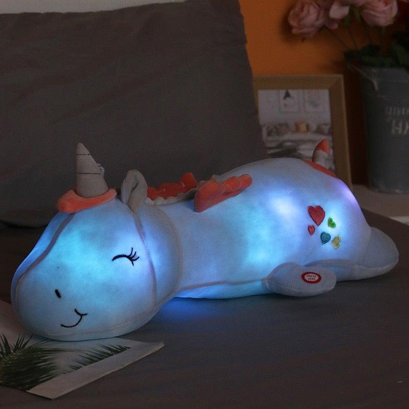 RYNX | Glowing Light Unicorn 60CM Blue