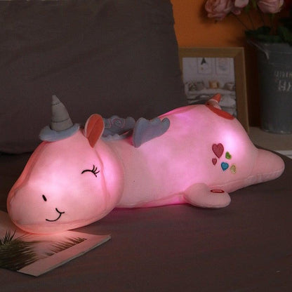 RYNX | Glowing Light Unicorn 60CM Pink