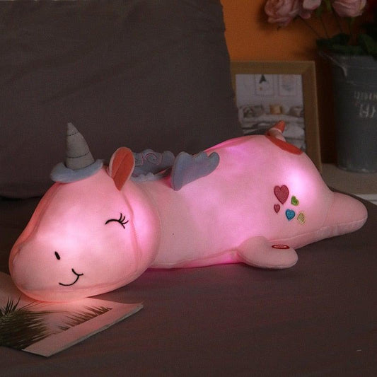 RYNX | Glowing Light Unicorn 60CM Pink