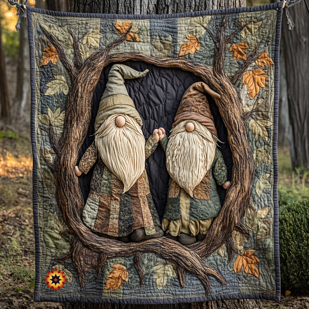 Rynx | Gnome In The Forest Quilt