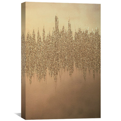 Rynx | Gold Shimmer Canvas