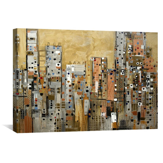Rynx | Golden Sky Canvas