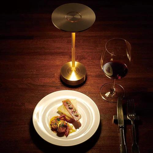 RYNX | Wireless Nordiclight Table Lamp | Usb Rechargeable, Metal, Dimmable