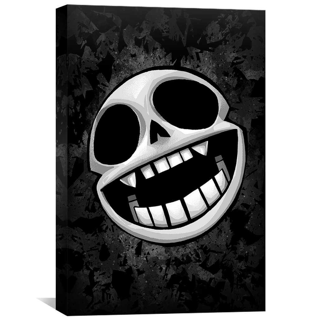 Rynx | Gorillaz Skull Canvas